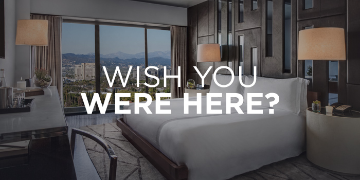 WISH YOU WERE HERE?